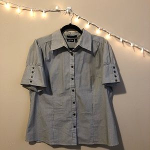 Stripped Button Up
